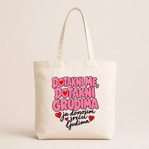 Dotakni me dotakni grudima 2 - Pamučni ceger