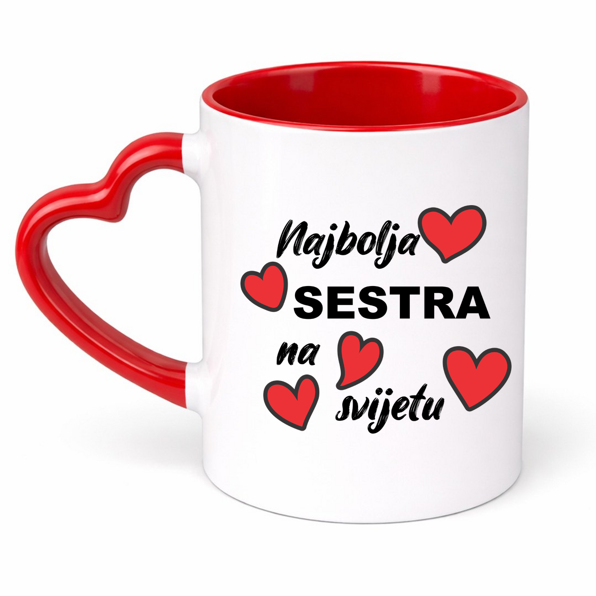Најбоља сестра на свијету 2 - Шоља Срце – приказ артикла